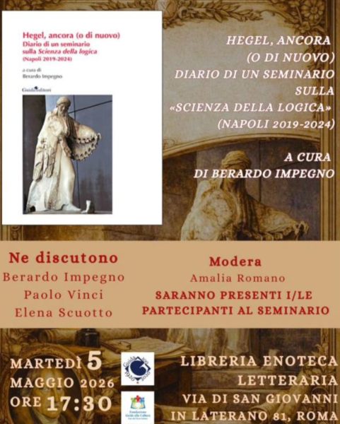 5 maggio, Hegel, ancor (o di nuovo)