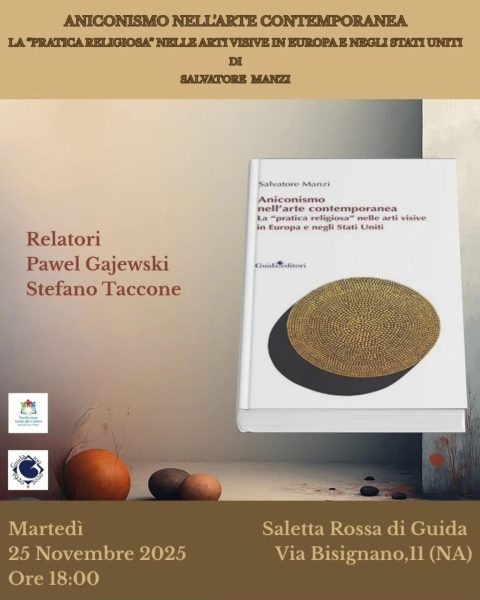 Locandina Aniconismo nell'arte contemporanea