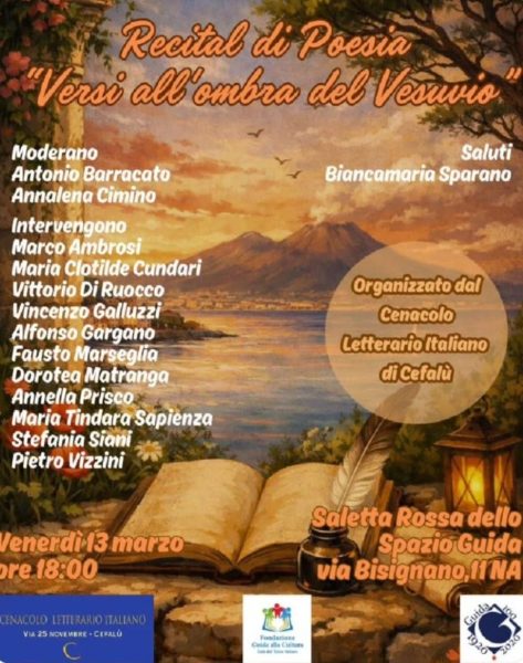 Locandina Recital di Poesie